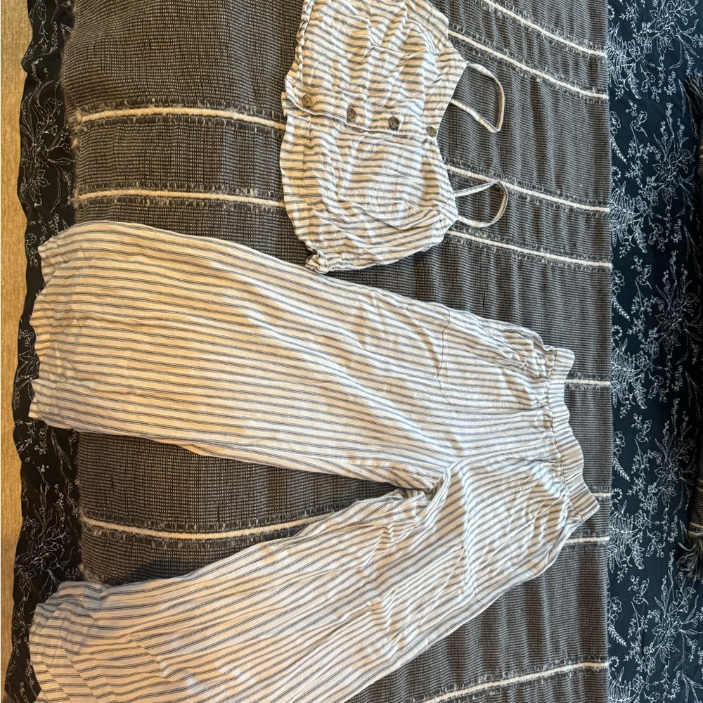 Striped Two-Piece Set